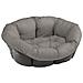 Ricambio Cuscino Sofa' Westy - Per Cucce Siesta Deluxe Tortora 4= 64 X 48 X H 25 Cm - Foto miniatura 2