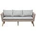 Set Da Giardino In Rattan Marrone / grigio Vittoria Xl - Foto miniatura 13