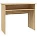 Scrivania Rovere Sonoma 90x50x74 cm in Legno Multistrato - Foto miniatura 1