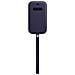 with MagSafe - Copertura protettiva - pelle - viola per iPhone 12 mini - Foto miniatura 1