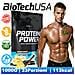 1000g 33dosi Proteine In Polvere, protein Power, biotech Usa Gusto Vaniglia - Foto miniatura 1