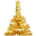 Set Albero Natale Artificiale con LED Palline Oro 150 cm PET - Foto miniatura 2