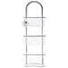 Scaffale Bagno, Ripiani Per Utensili - 3 Livelli, Bianco E Trasparente - Foto miniatura 3