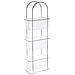 Scaffale Bagno, Ripiani Per Utensili - 3 Livelli, Bianco E Trasparente - Foto miniatura 1
