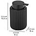 Distributore Di Sapone Liquido Belluno, Ceramica, Nero, 500 Ml, Wenko - Foto miniatura 2