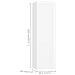 Set Mobili Porta TV 4 pz Bianco in Legno Multistrato - Foto miniatura 2