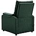 Poltrona Massaggiante Elettrica Verde Scuro in Tessuto - Foto miniatura 6