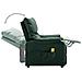 Poltrona Massaggiante Elettrica Verde Scuro in Tessuto - Foto miniatura 8