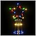 Albero di Natale con Puntale Colorato 310 LED 300 cm - Foto miniatura 5