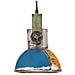 Lampada Sospesa Industriale 25 W Multicolore Rotonda 19 Cm E27 - Foto miniatura 3