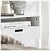 Comodino Con Cassetti Tavolo Telefono Bianco Mensoa Da Muro 45x25x55 Cm Nkd03-w - Foto miniatura 4