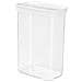 Optima Rettangolare Contenitore 2,2 L Trasparente, Bianco 1 pz - Foto miniatura 1