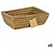Cestino Multiuso Privilege Korne Marrone Vimini Rettangolare 30 X 23 X 9 Cm (12 Unità) - Foto miniatura 1