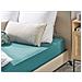 Coprimaterasso Elasticizzato Hofuf Cotone Turchese - Foto miniatura 1