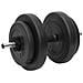 Set Bilanciere Curl E Manubri Con Dischi 60 Kg - Foto miniatura 6