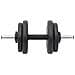 Set Bilanciere Curl E Manubri Con Dischi 60 Kg - Foto miniatura 7