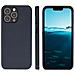 Custodia Per Iphone 14 Pro Max 2 In 1 Modello New York Con Portacarte, Blu Marine - Foto miniatura 4