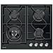 Piano Cottura 7041632 a Gas 4 Fuochi Gas Colore Nero - Foto miniatura 1