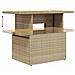 Set Divano Da Giardino 9 Pz Con Cuscini Beige In Polyrattan - Foto miniatura 7