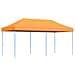 Tenda da Festa Pieghevole Pop-Up Arancione 580x292x315 cm - Foto miniatura 1