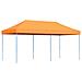 Tenda da Festa Pieghevole Pop-Up Arancione 580x292x315 cm - Foto miniatura 5