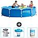 Piscina Fuori Terra - In Giro - 305x305x76 Cm - Blu - Include Accessori Coordinati Cb77 - Foto miniatura 1