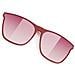 Occhiali Da Sole Clip-on - Per Montature Da Vista Pink+grey - Foto miniatura 3