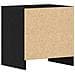 Cabinetto da letto  2 pezzi Nero Rovere 45x34x44,5 cm Legno ingegnerizzato - Foto miniatura 9
