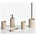 Set Da 5 Accessori Per Il Bagno Chancay Beige Chiaro - Foto miniatura 2