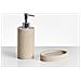 Set Da 5 Accessori Per Il Bagno Chancay Beige Chiaro - Foto miniatura 3