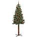Albero di Natale snodato con 300 LED con supporto Verde 180 cm - Foto miniatura 2