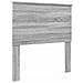 Testiera con testiera Grigio Sonoma 90 cm Legno multistrato - Foto miniatura 1