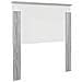 Testiera con testiera Grigio Sonoma 90 cm Legno multistrato - Foto miniatura 6