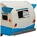 Caravan Metallo Blu 28x12.5x15h Cm - Foto miniatura 8