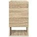 Tavolino 2 pcs Rovere Sonoma 30 x 30 x 56 cm Legno multistrato - Foto miniatura 7