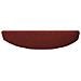 Tappetini per scale autoadesivi 15 pcs Rosso Bordeaux - Foto miniatura 6