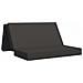 Divano Letto Pieghevole 120 x 67 x 45 cm Grigio Scuro - Foto miniatura 1