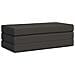 Divano Letto Pieghevole 120 x 67 x 45 cm Grigio Scuro - Foto miniatura 3