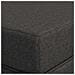 Divano Letto Pieghevole 120 x 67 x 45 cm Grigio Scuro - Foto miniatura 6