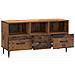 Mobile TV Legno antico 102 x 34,5 x 50 cm Legno ingegnerizzato - Foto miniatura 3