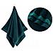 Asciugamano RONDO2 - 70x140 cm - Verde scuro - Di lusso - 100% cotone egiziano - Elevata assorbenza - Foto miniatura 3