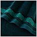 Asciugamano RONDO2 - 70x140 cm - Verde scuro - Di lusso - 100% cotone egiziano - Elevata assorbenza - Foto miniatura 1