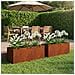 Vaso da giardino 2 pz Ruggine 100 x 30 x 30 cm Acciaio Corten - Foto miniatura 2