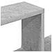 Mensola per TV da muro Grigio Cemento 180 x 15 x 94 cm - Foto miniatura 7