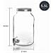 61951 - Brocca dispenser in vetro - Buffet - Rubinetto integrato - Perfetta per l'acqua, - Foto miniatura 3