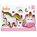 Set 2 Tagliapasta Magic Unicorns In Plastica - Foto miniatura 3