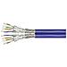 Cavo Di Rete Cat 7a S / ftp 4 X 2 X 0.32 Mm² Blu 100 M - Foto miniatura 1
