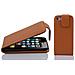 Custodia Compatibile Con Apple Iphone 5c In Marrone Cioccolata - Coperchio Protettivo In Design Flip Realizzato In Similpelle Testurizzata - Foto miniatura 1