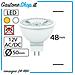 Faretto Led Mr16 Gu5.3 6,5w = 43w 560 Lumen Ac / dc 12v - Foto miniatura 2