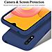 Custodia Compatibile Con Samsung Galaxy A01 In Liquid Blu - Coperchio Protettivo In Silicone Tpu Flessibile - Foto miniatura 7